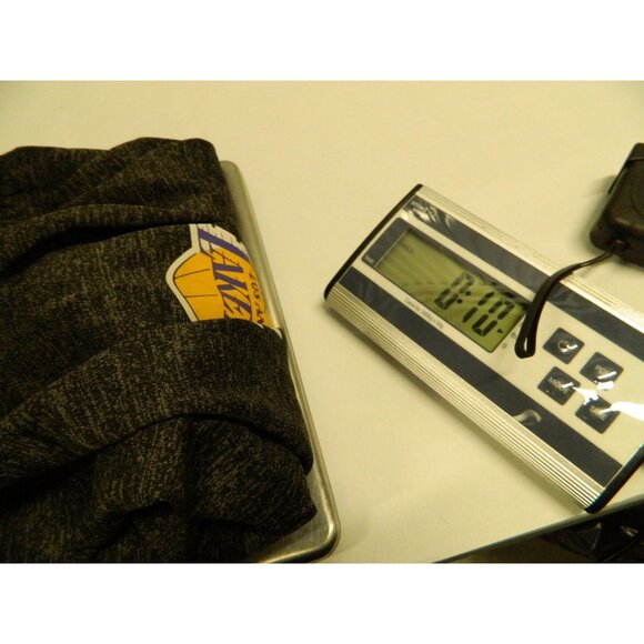 Los Angeles Lakers NBA Youth L (14-16) Gray Jogger Sweatpants Logo Print Pockets - Picture 10 of 10